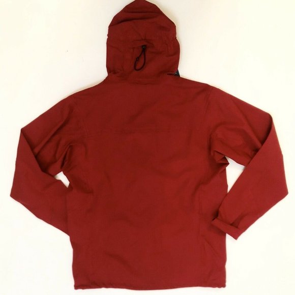 Cole Haan Grand.ØS Windbreaker Shell Jacket Red - Picture 2 of 8